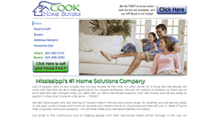 Desktop Screenshot of cookbuyshomes.com